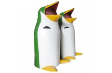 Thùng rác chim cánh cụt